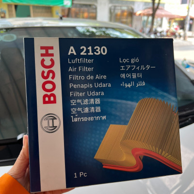 Lọc Gió Động Cơ BOSCH A2130 Dành xe Kia Cerato 1.6 (12-16), Forte 1.6 (10-13); Hyundai Elantra 1.6 (06-10), I30 (08-11)