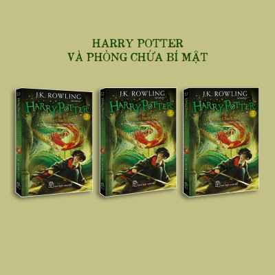Bộ Sách Harry Potter Tập 2 - Khổ Nhỏ (Bộ 3 Cuốn)