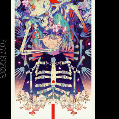 Sách ngoại văn: Visions Edge Illustrators Book - 悪と力 - Aku To Chikara