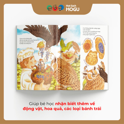 Truyện Ehon bé 3-4-5 tuổi - Tiệm bánh mì lừng danh