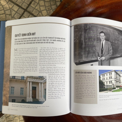 (Bộ sách những trí tuệ vĩ đại) [Bìa cứng in 4 màu, có minh họa] HAWKING - Người đàn ông phi thường, một thiên tài vĩ đại và cha đẻ của thuyết vạn vật - Joel Levy – Tân Việt books