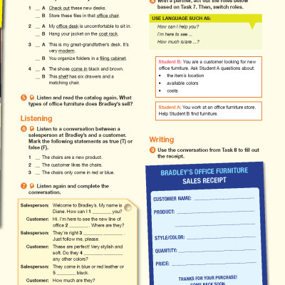 Career Paths Secretarial (Esp) Student