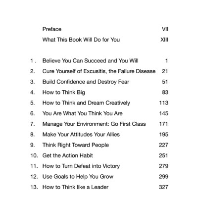 The Magic Of Thinking Big