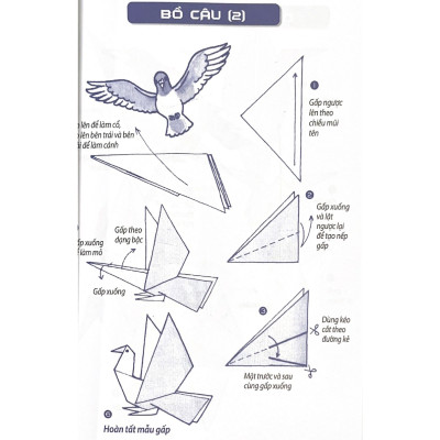 Origami - Nghệ Thuật Xếp Giấy Nhật Bản - Vanlangbooks -Tái Bản 2023