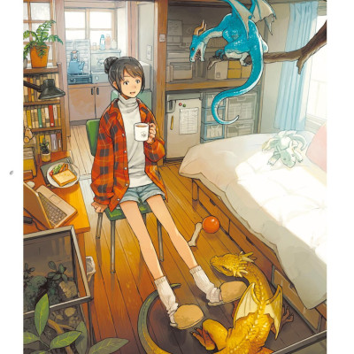 Hitori Heya No Mainichi Illustration Anthology (Japanese Edition)
