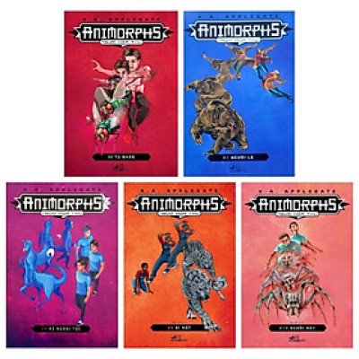 Combo Animorphs - Người Hóa Thú: Tập 6 Đến Tập 10 ( Bộ 5 Tập)