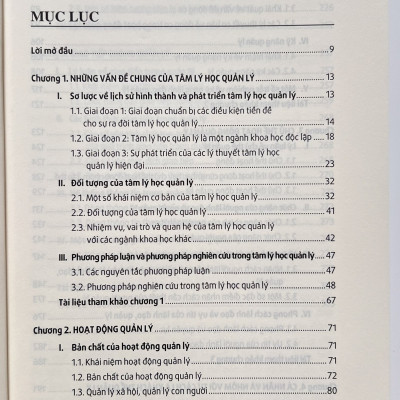 Sách - Giáo Trình Tâm Lý Học Quản Lý