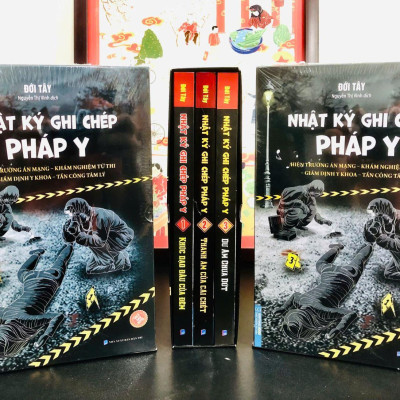 Boxset Nhật Ký Ghi Chép Pháp Y - Tập 1 + Tập 2 + Tập 3 (Hộp 3 Tập)
