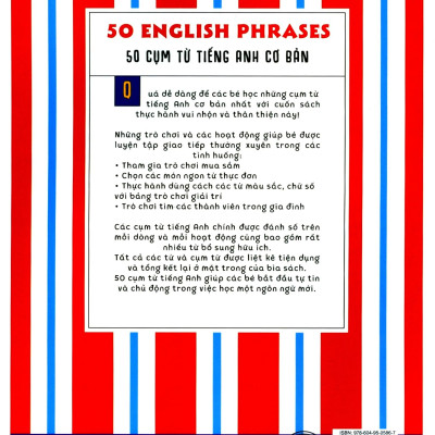 Song Ngữ Anh Việt 
50 English Phrases - 50 Cụm Từ Tiếng Anh Cơ Bản