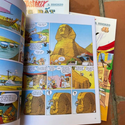  [COMBO TRỌN BỘ 8 tập] NHỮNG CUỘC PHIÊU LƯU CỦA ASTERIX - NXB KIM ĐỒNG - KHỔ LỚN IN MÀU