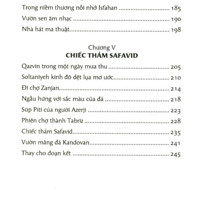 Vàng Son Một Thuở Ba Tư - Tập Du Ký