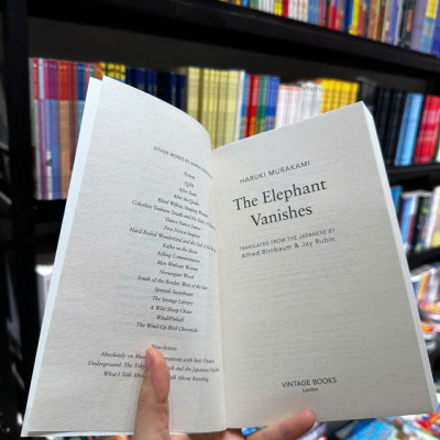 Sách - The Elephant Vanishes by Haruki Murakami/English/Fiction/Novel