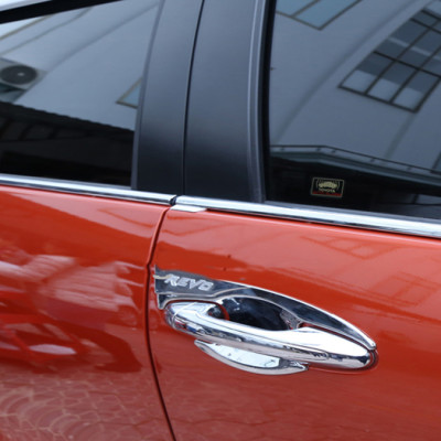 Bộ nẹp viền chân kính INOX dành cho xe Toyota Hilux Revo