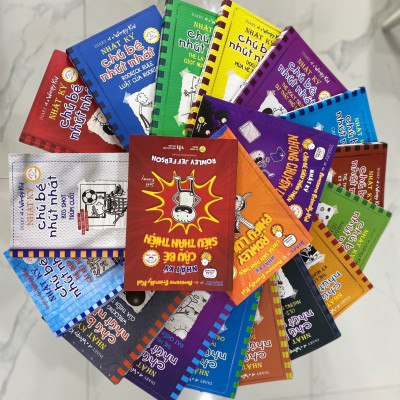 [combo 16 cuốn trọn bộ] NHẬT KÝ CHÚ BÉ NHÚT NHÁT – Tiểu thuyết hay nhất thế giới về tuổi thơ suốt 01 năm - #1 Newyork Time Best Seller – Hà Giang Books – NXB Văn Học