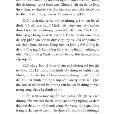 Sách - Những Bộ Óc Tỷ Đô - Elon Musk - Tỷ Phú Của Những Giấc Mơ Điên Rồ