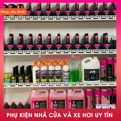 Sơn xịt phủ gầm xe hơi ô tô chống rỉ mọt bảo vệ gầm xe, flamingo rubberized undercoat F021 hàng chính hãng Trendycar