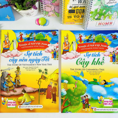 Sách - Combo 23 cuốn Truyện cổ tích Việt Nam - Song ngữ Việt Anh - ndbooks