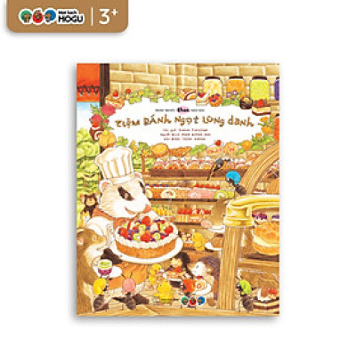 Truyện Ehon bé 3-4-5 tuổi - Tiệm bánh ngọt lừng danh