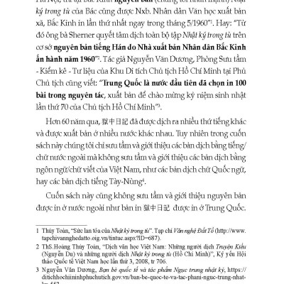 Nhật Ký Trong Tù Bằng Tiếng Nước Ngoài