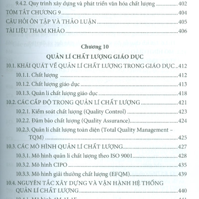 Phát Triển Năng Lực Lãnh Đạo, Quản Lí & Quản Trị Nhà Trường (Sách Chuyên Khảo) 