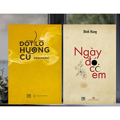 Combo 2 cuốn của tác giả Đinh Hùng: Đốt lò hương cũ + Ngày đó có em NB125