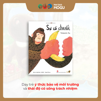 Truyện Ehon bé 3-4-5 tuổi - Sự cố chuối