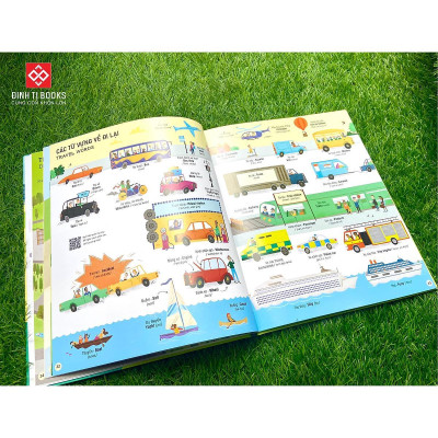 Sách - 1000 Từ Vựng Tiếng Anh Thiết Yếu Cho Trẻ Em Với Kho Từ Vựng Phong Phú, Đa Dạng Chủ Đề - Đinh Tị Books