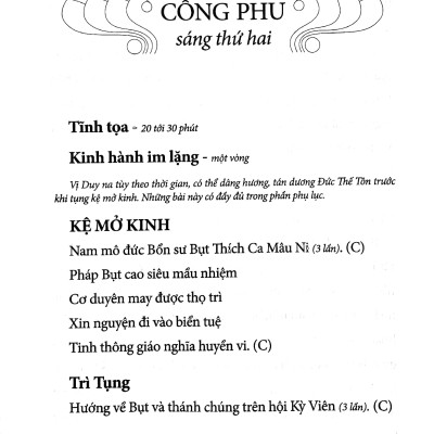 Nhật Tụng Thiền Môn - Thích Nhất Hạnh - Tái Bản (PN)
