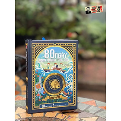 [Bìa cứng] 80 NGÀY VÒNG QUANH THẾ GIỚI - Jules Verne - Ngụy Thanh Tuyên - Đinh Tị Books - NXB Thanh Niên