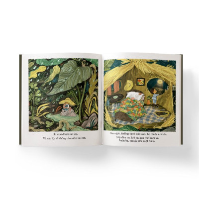 Sách - The Little Gardener - Người làm vườn tí hon (Song ngữ Anh - Việt)