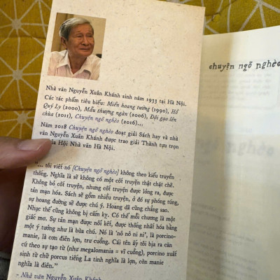 [GIẢI CỨU SÁCH HAY, XẢ KHO CHỐNG Ế] CHUYỆN NGÕ NGHÈO - Nguyễn Xuân Khánh - Nhã Nam