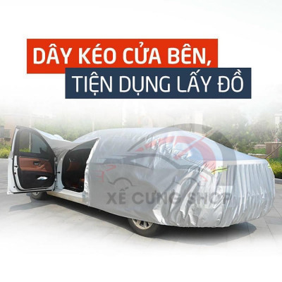 Bạt phủ Vải Dù OXFORD FORD Territory,Everest,Ranger,Focus,Fiesta,...bạt phủ 3 lớp chống xước có kháo kéo cánh cửa