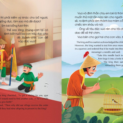 Truyện cổ tích Việt Nam-  CẬU BÉ TÍCH CHU -  EM BÉ THÔNG MINH- Phiên bản SÁCH NÓI.