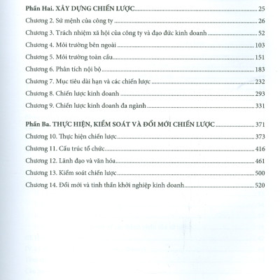 STRATEGIC MANAGEMENT - QUẢN TRỊ CHIẾN LƯỢC (Sách bản quyền Nxb Mc Graw Hill)