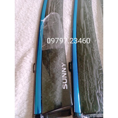 Vè che mưa Sunny 2013-2022 chỉ mạ crom cao cấp, chất liệu dày và bền, có vi deo rivew sản phẩm