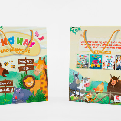 Sách - Bộ túi: Thơ hay cho bé học về - (4 tập) Đinh Tị Books