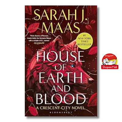 Sách - House of Earth and Blood by Sarah J. Maas - Sách tiếng anh/Fiction/#1 Sunday Times bestselling author SarahJ.Maas