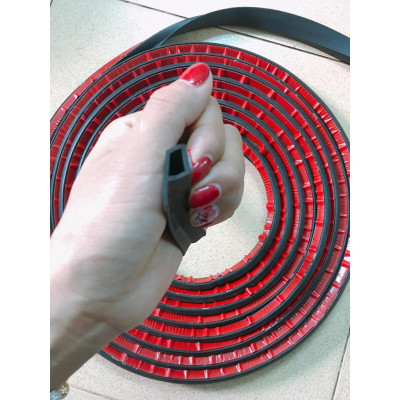 GIOĂNG CAO SU CHỮ P DÁN CỬA XE HƠI, Ô TÔ CÁCH ÂM CHỐNG ỒN NGĂN BỤI