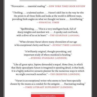 Homo Deus: A Brief History Of Tomorrow (Khổ thường)