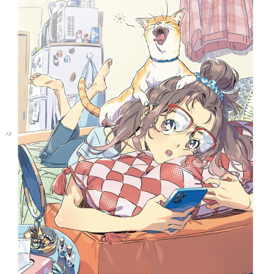 Hitori Heya No Mainichi Illustration Anthology (Japanese Edition)