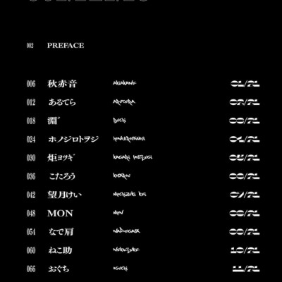 Sách ngoại văn: Visions Edge Illustrators Book - 悪と力 - Aku To Chikara