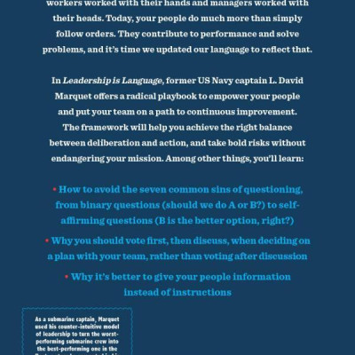 Leadership Is Language: The Hidden Power Of What You Say And What You Don