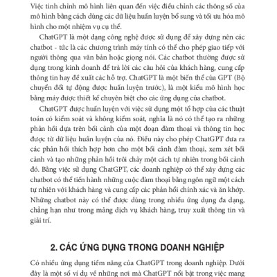 ChatGPT Cho Doanh Nghiệp - Mở Rộng Kinh Doanh Thần Tốc Với Công Nghệ Thay Đổi Cuộc Chơi