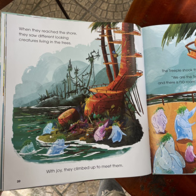 CHIẾC BÁNH RONG BIỂN CUỐI CÙNG – hãy trở thành người hùng của đại dương (song ngữ Anh – Việt) – bìa cứng in màu toàn bộ - Hà Giang Books