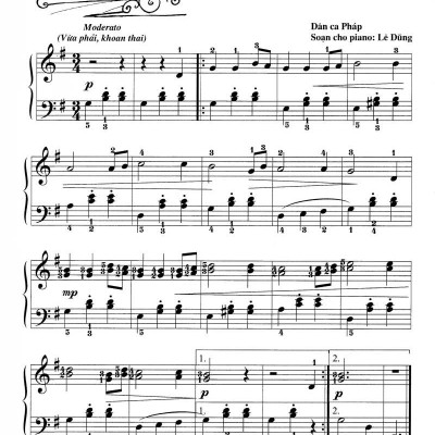 Piano Cho Thiếu Nhi - Tập 4 (Kèm CD + links tải MP3)
