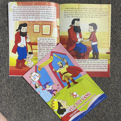 Sách- Truyện cổ tích thế giới song ngữ Việt Anh chọn lọc cho bé (Bộ 10 cuốn)