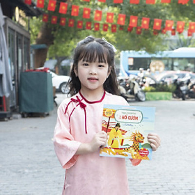 Sách - Truyện cổ tích Việt Nam (Song ngữ Việt-Anh) (Với trang gấp khổng lồ)- Đinh Tị Books