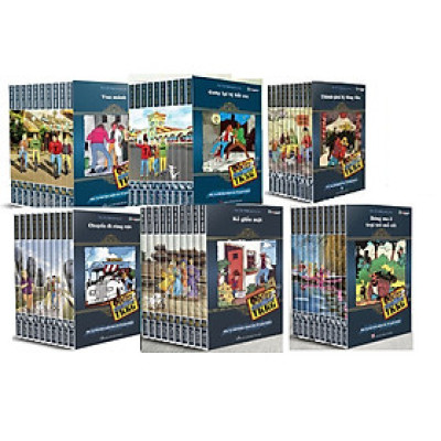 Tứ Quái TKKG - 6 Combo (từ Tập 1 đến Tập 60 )