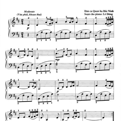 Piano Cho Thiếu Nhi - Tập 4 (Kèm CD + links tải MP3)