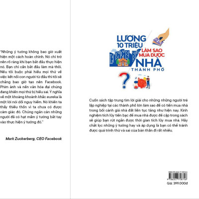 Sách - Lương 10 triệu làm sao mua được nhà thành phố?